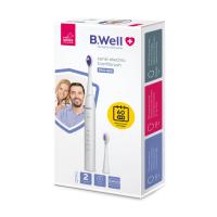 B.WELL PRO-850 Sonic elektriskā zobu birste, balta N1