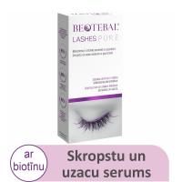 BEOTEBAL Lashes Pure skropstu un uzacu serums ar peptīdiem 3ml