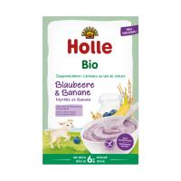 HOLLE Kazas piena putra ar mellenēm un banāniem zīdaiņiem no 6 mēn. 200g