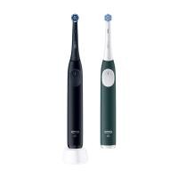 ORAL B iO2 elektriskās zobu birstes komplekts, Black + Green
