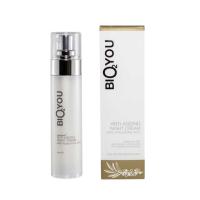 BIO2YOU Dabīgs Anti-Ageing nakts krēms ar hialuronskābi 50 ml