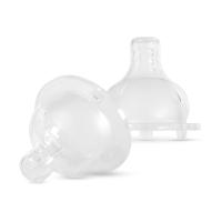 BABOO silikona knupītis pret kolikām, ar 3 vārstu tehnoloģiju, biezi šķidrumi, 6+ mēneši N2