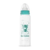 BABOO stikla pretkoliku stikla barošanas pudelīte, šaurs kakliņš, 3+ mēneši 240 ml