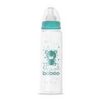 BABOO stikla pretkoliku stikla barošanas pudelīte, šaurs kakliņš, 3+ mēneši 240 ml