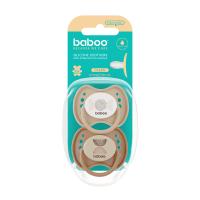 BABOO Calmy silikona simetriskais knupītis, Au Naturale, 0+ mēneši N2