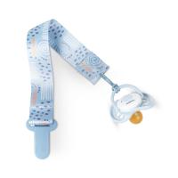 BABOO tekstila knupja turētājs, Blue Haze, 0+ mēneši