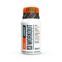 ICONFIT Pre Workout Shot škidrums apelsīnu garša  60 ml