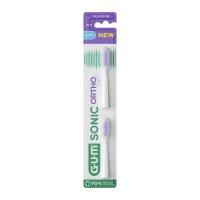 GUM Sonic Ortho zobu birstes rezerves uzgaļi N2