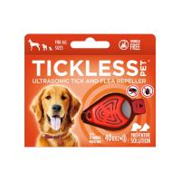 TICKLESS Pet ultraskaņas repelenta ierīce oranža N1