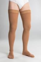 LAUMA MEDICAL Medicīnskās kompresijas garās zeķes ar gumiju un pirkstu daļu AG309 bēšas,izm.2K 2.Ccl