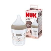 NUK Perfect Match pudele Sirds ar silikona S izmēra knupi 150 ml