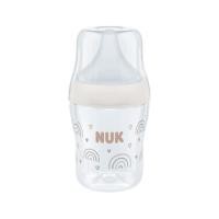 NUK Perfect Match pudele Varavīksne ar silikona S izmēra knupi 150ml