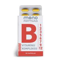 MONO FORMULA B vitamīnu komplekss kapsulas N30