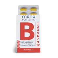 MONO FORMULA B vitamīnu komplekss kapsulas N30