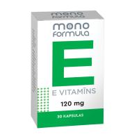 MONO FORMULA E vitamīns 120mg kapsulas N30