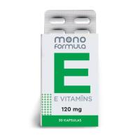 MONO FORMULA E vitamīns 120mg kapsulas N30