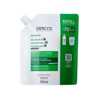 VICHY Dercos pretblaugznu šampūns normāliem un taukainiem matiem Refill 390ml