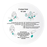 ERNE 2in1 attīrošie spilventiņi ar azelaīnskābi N30