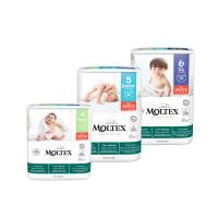 MOLTEX Pure & Nature biksītes 6 XL N18
