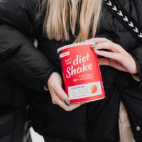 ICONFIT Diet Shake ar zemeņu garšu, pulveris 495g