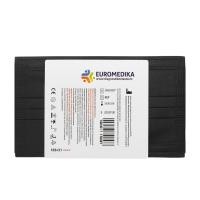 EUROMEDIKA Medicīniskā 3-slāņu vienreizlietojamā sejas maska, melna N5