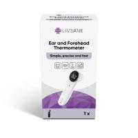 LIVSANE bezkontakta auss un pieres termometrs N1