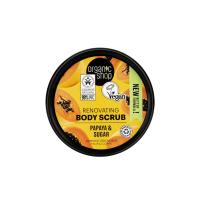 ORGANIC SHOP Papaya&Sugar ķermeņa skrubis 250ml