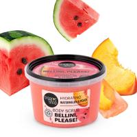 ORGANIC SHOP Bellini, please! Watermelon&Peach ķermeņa skrubis 250ml