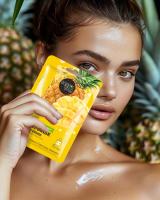 ORGANIC SHOP Pineapple&Mango kolagēna auduma maska N1
