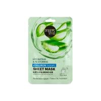 ORGANIC SHOP Aloe&Hyaluronic Acid hialurona auduma maska N1
