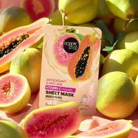 ORGANIC SHOP Guava&Papaya C vitamīna auduma maska N1