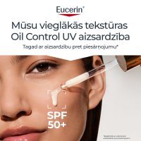 EUCERIN Sun Oil Control SPF 50+ īpaši viegls ikdienas serums 30ml