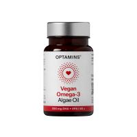OPTAMINS Vegan Omega-3 Algae Oil kapsulas N60