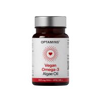OPTAMINS Vegan Omega-3 Algae Oil kapsulas N60