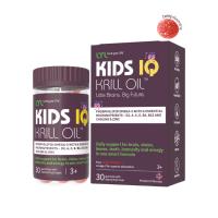 LYL KIDS IQ Krill Oil, košļājamas pastilas ar augļu garšu, N30