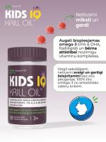 LYL KIDS IQ Krill Oil, košļājamas pastilas ar augļu garšu, N30