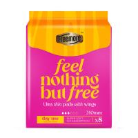 FREEMORE Ultra Thin dienas higiēniskās paketes N8