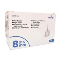BD Embecta Pen insulīna injektora adatas 8mmx31G N100