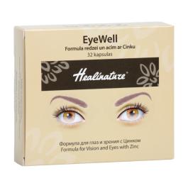 Healinature EyeWell Formula redzei un acīm ar Cinku kapsulas N32