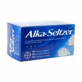 ALKA-SELTZER 324mg putojošās tabletes N10