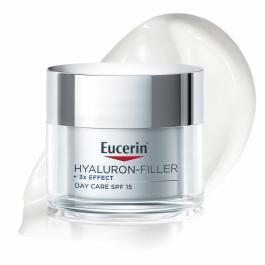EUCERIN Hyaluron-Filler +3x Effect pretnovecošanās dienas sejas krēms ar SPF 15 sausai ādai 50 ml