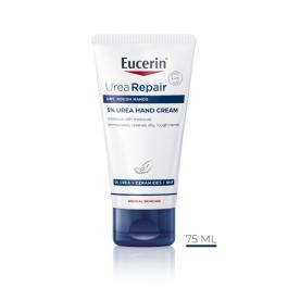EUCERIN UreaRepair Plus krēms rokām ar 5% urea 75 ml