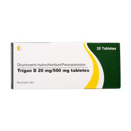 Trigan D 20 mg/500 mg tabletes N20
