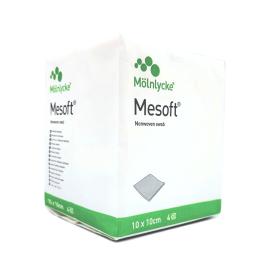 Salvetes MESOFT neaustas, nesterilas 10x10cm 100 gab.