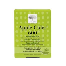 NEW NORDIC Apple Cider 600mg tabletes N120