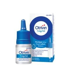 OTRIVIN 1mg/ml deguna pilieni, šķīdums 10 ml