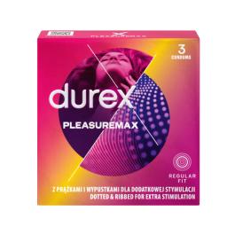 DUREX Pleasuremax prezervatīvi N3