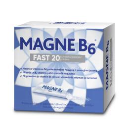 MAGNE B6 Fast (Magnijs) mutē šķīstošas granulas N20