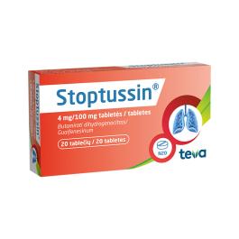 STOPTUSSIN 4mg/100mg tabletes N20