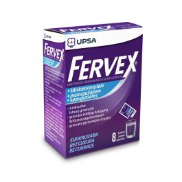 FERVEX 500mg/25mg/200mg granulas N8 bez cukura